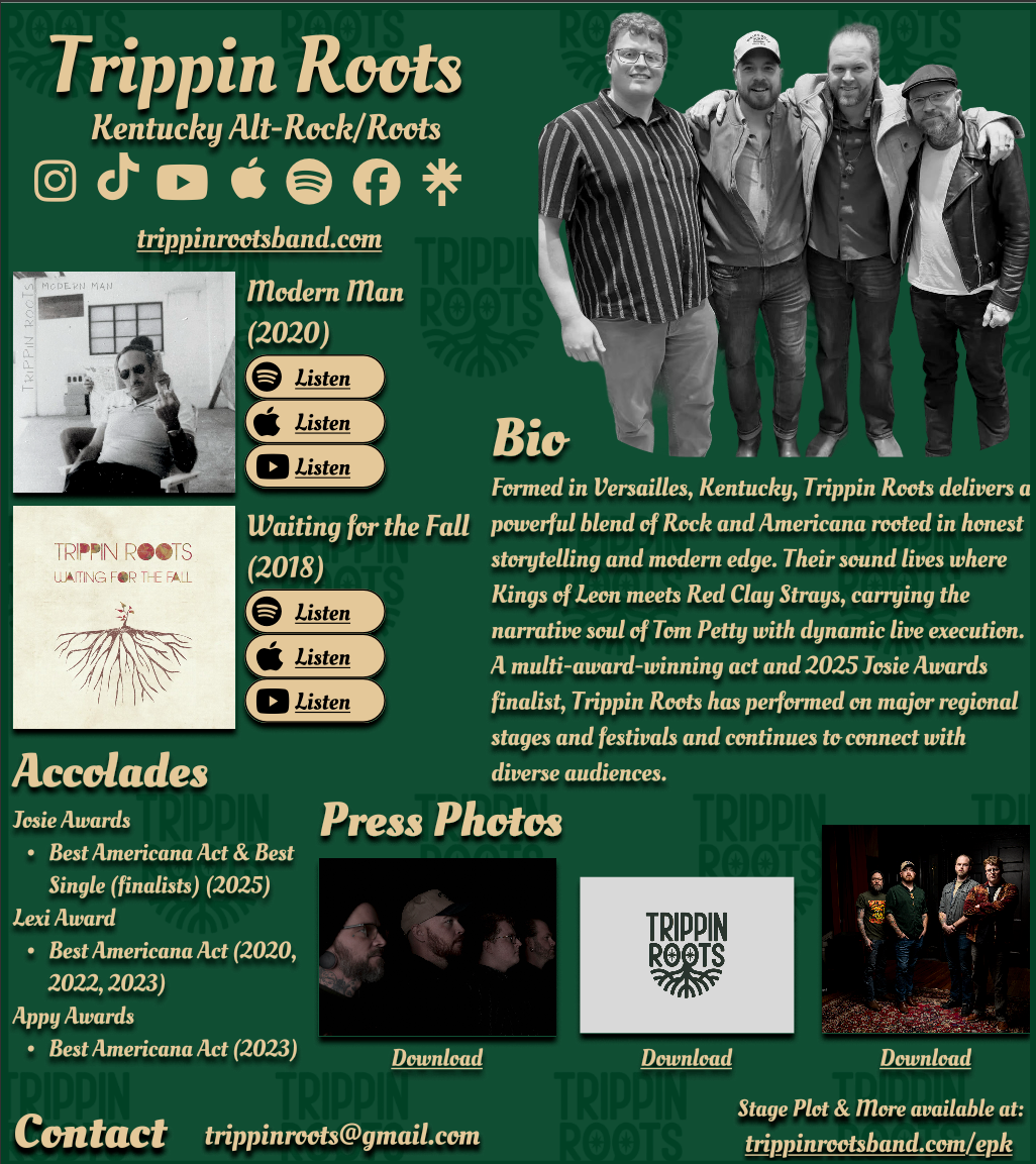 Trippin Roots EPK PDF