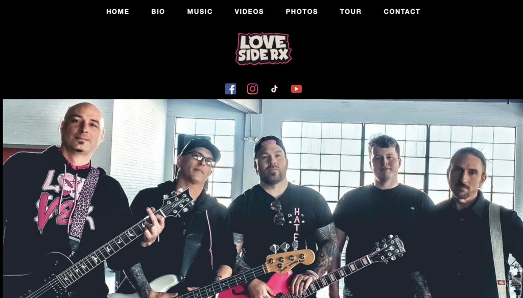 Love Side RX Website